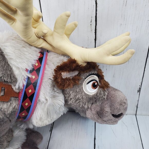 Sven Reindeer Moose Frozen 15" Large Stuffed soft Plush Disney Store Authentic - Picture 5 of 14